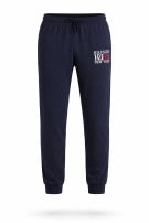 TOMMY HILFIGER JOGGERS SPORTY BLU NAVY UOMO PRE OWNED XL