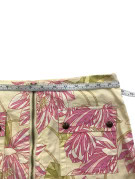 TOMMY HILFIGER SKIRT FLORAL CREAM WOMEN PRE OWNED M