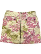 TOMMY HILFIGER SKIRT FLORAL CREAM WOMEN PRE OWNED M