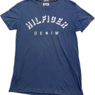 TOMMY HILFIGER GRAPHIC TEE MINIMAL BLUE ΑΝΤΡΙΚΟ PRE OWNED