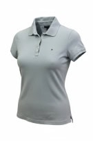 Tommy Hilfiger Γυναικείο Polo T-Shirt Γαλάζιο M