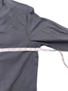 TOMMY HILFIGER LONG SLEEVE SHIRT MINIMAL CHARCOAL MENS PRE OWNED S