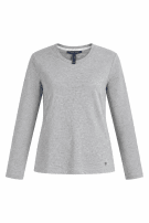 TOMMY HILFIGER ΜΠΛΟΥΖΑ ΜΑΚΡΥΜΑΝΙΚΗ MINIMAL ΓΚΡΙ ΓΥΝΑΙΚΕΙΟ PRE OWNED M