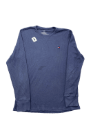 TOMMY HILFIGER ΜΠΛΟΥΖΑ ΜΑΚΡΥΜΑΝΙΚΗ ΜΙΝΙΜΑΛ ΜΠΛΕ ΑΝΤΡΙΚΟ PRE OWNED L