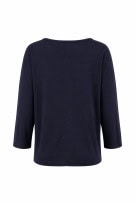 TOMMY HILFIGER ΜΠΛΟΥΖΑ ΜΑΚΡΥΜΑΝΙΚΗ MINIMAL NAVY ΓΥΝΑΙΚΕΙΟ PRE OWNED M