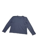 TOMMY HILFIGER Μπλούζα Μακρυμάνικη Vintage Με Λογότυπο Μπλε Μελανζέ Ανδρική XL