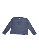 TOMMY HILFIGER Μπλούζα Μακρυμάνικη Vintage Με Λογότυπο Μπλε Μελανζέ Ανδρική XL