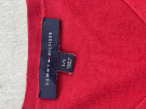 TOMMY HILFIGER ΜΠΛΟΥΖΑ ΜΕ V ΓΙΑΚΑ ΚΟΚΚΙΝΟ ΓΥΝΑΙΚΕΙΟ PRE OWNED L