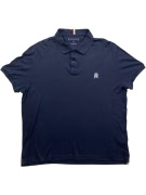 TOMMY HILFIGER POLO CASUAL CON LOGO RICAMATO BLU UOMO XL