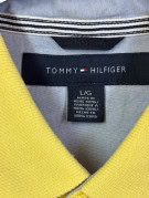 TOMMY HILFIGER ΜΠΛΟΥΖΑ ΠΟΛΟ CLASSIC ΜΟΥΣΤΑΡΔΙ ΚΙΤΡΙΝΟ ΑΝΤΡΙΚΟ PRE OWNED L