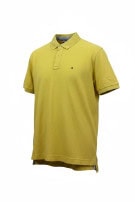 TOMMY HILFIGER ΜΠΛΟΥΖΑ ΠΟΛΟ CLASSIC ΜΟΥΣΤΑΡΔΙ ΚΙΤΡΙΝΟ ΑΝΤΡΙΚΟ PRE OWNED L