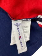 TOMMY HILFIGER ΜΠΛΟΥΖΑ POLO COLORBLOCK ΜΕ ΚΕΝΤΗΜΕΝΟ ΛΟΓΟΤΥΠΟ ΜΠΛΕ/ΛΕΥΚΟ/ΚΟΚΚΙΝΟ ΑΝΔΡΙΚΟ MEDIUM