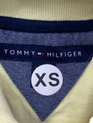 TOMMY HILFIGER POLO SHIRT COLORBLOCK MULTICOLOR MEN PRE OWNED XS