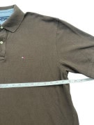 TOMMY HILFIGER POLO CLASSICA MARRONE UOMO PRE OWNED XL