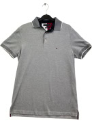 TOMMY HILFIGER ΜΠΛΟΥΖΑ POLO LOGO ΓΚΡΙ UNISEX S
