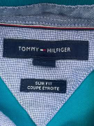 TOMMY HILFIGER ΜΠΛΟΥΖΑ POLO LOGO TURQUOISE UNISEX M