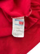 TOMMY HILFIGER Μπλούζα Polo Μακρυμάνικη Vintage Flag Logo Κόκκινη Ανδρική Small