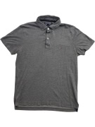 TOMMY HILFIGER ΜΠΛΟΥΖΑ POLO SLIM FIT ΓΚΡΙ UNISEX M preowned