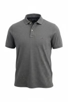 TOMMY HILFIGER ΜΠΛΟΥΖΑ POLO SLIM FIT ΓΚΡΙ UNISEX M preowned
