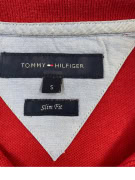 TOMMY HILFIGER ΜΠΛΟΥΖΑ POLO SLIM FIT ΛΟΓΟΤΥΠΟ ΚΟΚΚΙΝΟ ΑΝΔΡΙΚΟ S