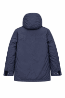 TOMMY HILFIGER HOODED JACKET BLUE MEN PRE OWNED M