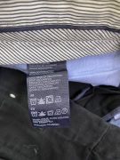 TOMMY HILFIGER Παντελόνι Chino Logo Μαύρο Ανδρικό W33 L30