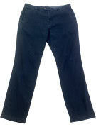 TOMMY HILFIGER PANTALONI CHINO MINIMAL NAVY UOMO PRE OWNED XL
