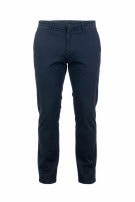 TOMMY HILFIGER PANTALONI CHINO MINIMAL NAVY UOMO PRE OWNED XL