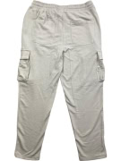 TOMMY HILFIGER CARGO SWEATPANTS LOGO BEIGE MENS L