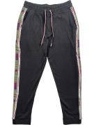 TOMMY HILFIGER ΠΑΝΤΕΛΟΝΙ ΦΟΡΜΑΣ JOGGER ΜΕ ΛΟΓΟΤΥΠΟ SIDE TAPE DARK GREY ΑΝΔΡΙΚΟ L