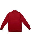 TOMMY HILFIGER ΠΛΕΚΤΗ ΜΠΛΟΥΖΑ ΜΕ ΦΕΡΜΟΥΑΡ 1/4 PREMIUM COTTON ΛΟΓΟΤΥΠΟ ΚΟΚΚΙΝΟ ΑΝΔΡΙΚΟ M