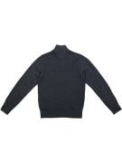 TOMMY HILFIGER ΠΛΕΚΤΗ ΜΠΛΟΥΖΑ ΜΕ ΚΟΥΜΠΙΑ ΣΤΟ ΛΑΙΜΟ ΓΚΡΙ ΑΝΔΡΙΚΗ S