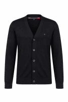 TOMMY HILFIGER ΠΛΕΚΤΗ ΖΑΚΕΤΑ MINIMAL ΜΑΥΡΟ ΑΝΤΡΙΚΟ PRE OWNED L