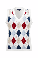 TOMMY HILFIGER ΠΛΕΚΤΟ ΑΜΑΝΙΚΟ ΑΡΓΑΙΛ ΛΕΥΚΟ ΓΥΝΑΙΚΕΙΟ PRE OWNED S