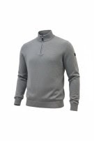 ΠΛΕΚΤΟ HALF ZIP MINIMAL ΓΚΡΙ ΑΝΤΡΙΚΟ PRE OWNED