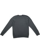 TOMMY HILFIGER Πλεκτό Πουλόβερ Crewneck Classic Logo Γκρι Ανδρικό M