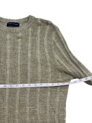 TOMMY HILFIGER MAGLIONE IN MAGLIA MINIMAL BEIGE UOMO PRE OWNED M