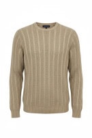 TOMMY HILFIGER MAGLIONE IN MAGLIA MINIMAL BEIGE UOMO PRE OWNED M