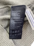 TOMMY HILFIGER Maglione in maglia con scollo a V Logo grigio da uomo