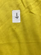 Tommy Hilfiger Polo Custom Fit Κίτρινο Ανδρικό S