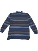 TOMMY HILFIGER ΠΟΛΟ ΜΑΚΡΥΜΑΝΙΚΟ ΡΙΓΕ ΜΠΛΕ/ΚΑΦΕ - XL