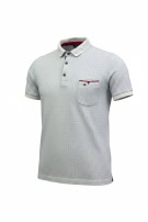 TOMMY HILFIGER POLO MINIMAL OFF WHITE UOMO PRE OWNED XL