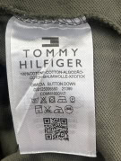 TOMMY HILFIGER POLO MINIMAL OLIVE UOMO PRE OWNED M
