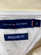 TOMMY HILFIGER Polo Μπλούζα Casual Λογότυπο Εκρού Ανδρικό 3XL