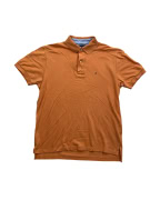 TOMMY HILFIGER Polo Μπλούζα Casual Λογότυπο Πορτοκαλί Ανδρικό M