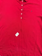 Tommy Hilfiger Polo Μπλούζα Classic Logo Κόκκινο Γυναικείο XL