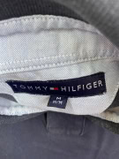 TOMMY HILFIGER POLO ΜΠΛΟΥΖΑ CLASSIC PIQUE ΚΕΝΤΗΤΟ ΛΟΓΟΤΥΠΟ ΜΠΛΕ ΣΚΟΥΡΟ ΑΝΔΡΙΚΗ M