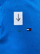 TOMMY HILFIGER Polo Μπλούζα Custom Fit Μπλε Ανδρική M