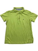 Tommy Hilfiger Polo Μπλούζα Logo Λαχανί Γυναικεία M