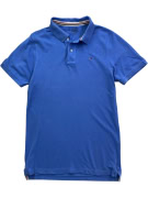 TOMMY HILFIGER Polo Shirt Logo Blue Men's M